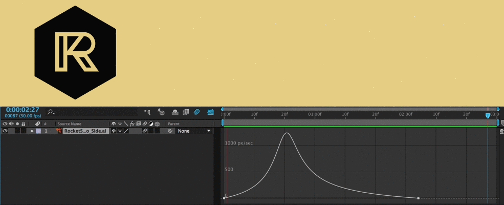 Smoothing Keyframes in After Effects: Animation Curves