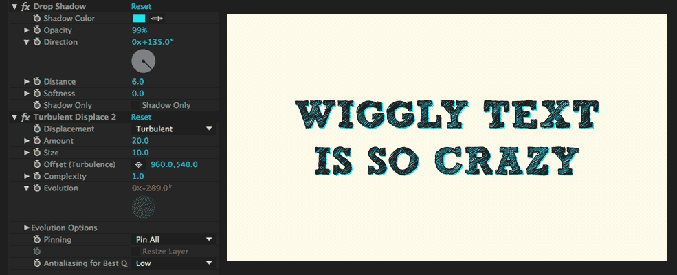 How to Create Hand-Written Wiggly Text in After Effects: Wiggly Text Complete