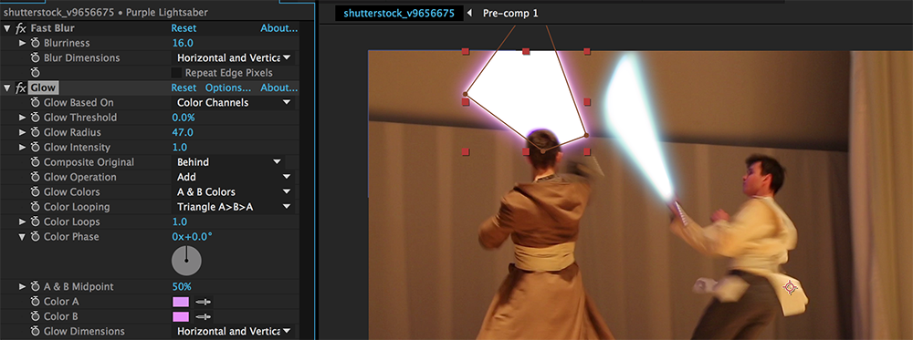 after effects lightsaber preset download