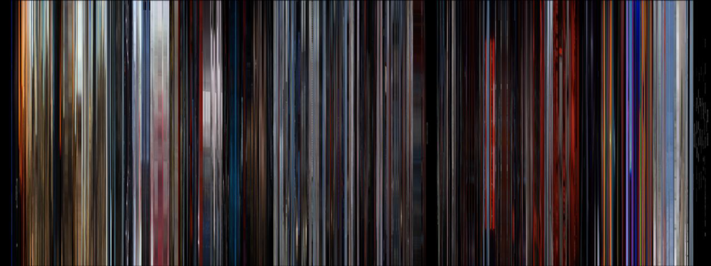 Great Use of Color in Pre-Digital Films: 2001: A Space Odyssey MovieBarCode