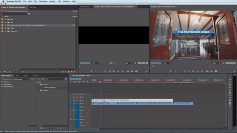 Working with After Effects Text Templates Inside Premiere Pro: Step Four