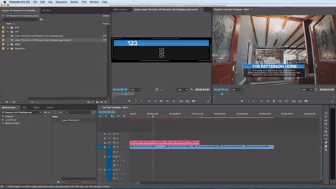 Working with After Effects Text Templates Inside Premiere Pro: Step Five