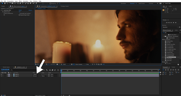 Add Organic Diffusion To Your Footage with These Quick Steps — after-effects-glow-3