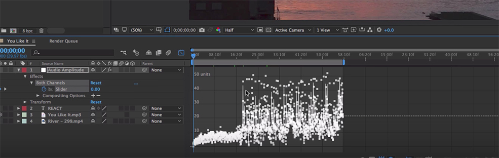 Create Graphics that React to Music in After Effects — Audio Amplitude