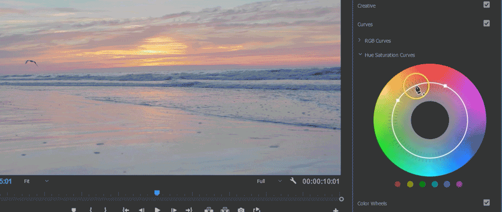 How to Color Grade Your Sunset Shots — Creative Tab