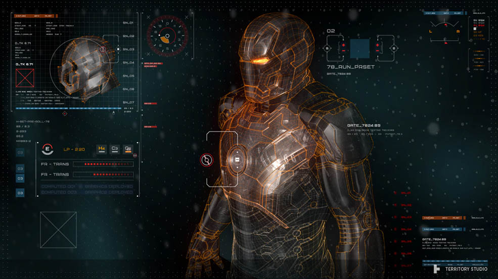 The Near-Future Design and Surprising Influences Behind Sci-Fi UI - Avengers Stark Lab