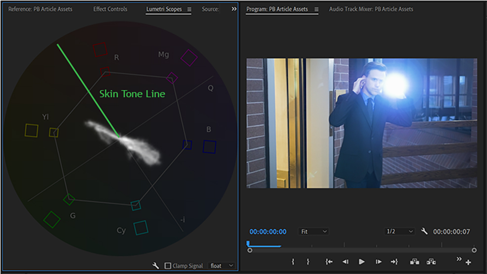Post-Production Tip: What Your Scopes Are Trying to Tell You — Skin Tone Line