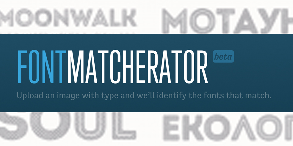 9 Typography Sites to Help You Find The Right Font: Match