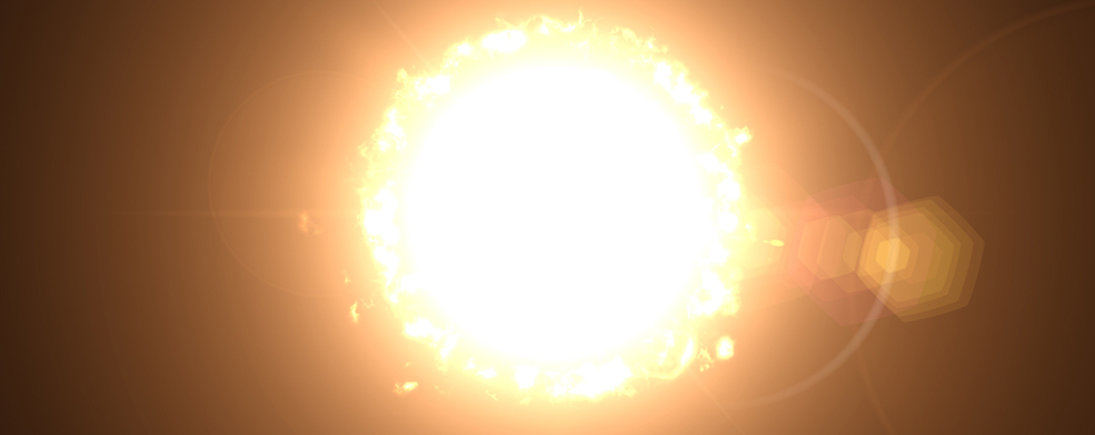 Sun Fire Effect in After Effects
